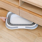 Folding Plastic Laundry Basket Two Colours | StorageOZ
