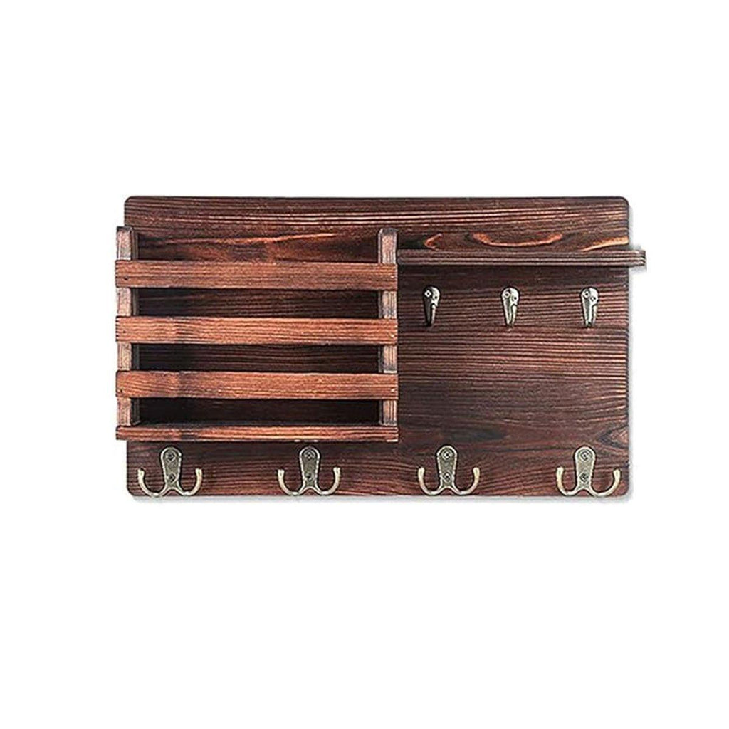 Wood Look Wall Shelf Storage Organiser Set | StorageOZ