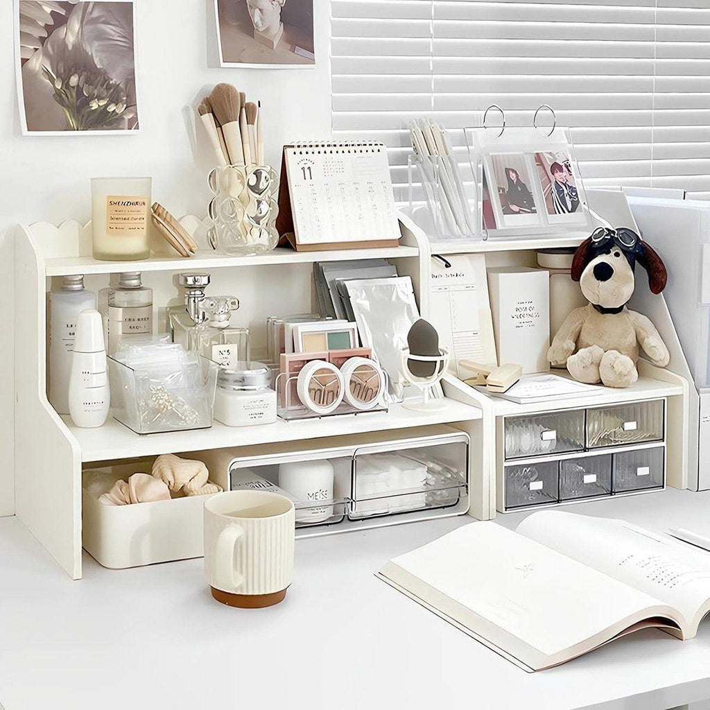 Two Layer Desktop Storage Rack Three Sizes | StorageOZ