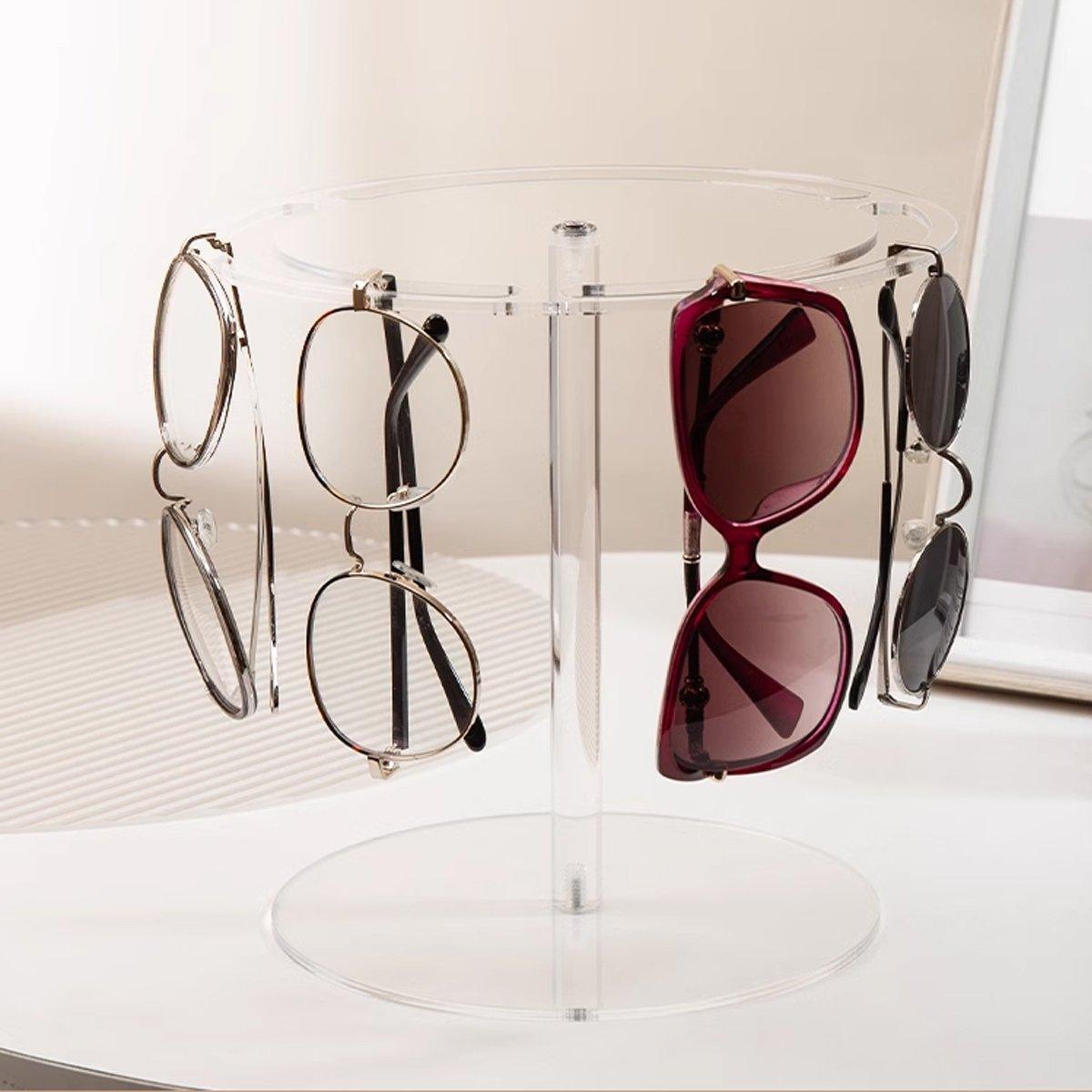 Rotating Acrylic Sunglasses Display Stand | StorageOZ