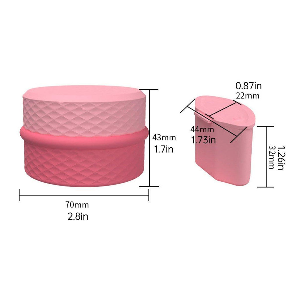 Silicone Travel Storage Box in Three Colours | StorageOZ