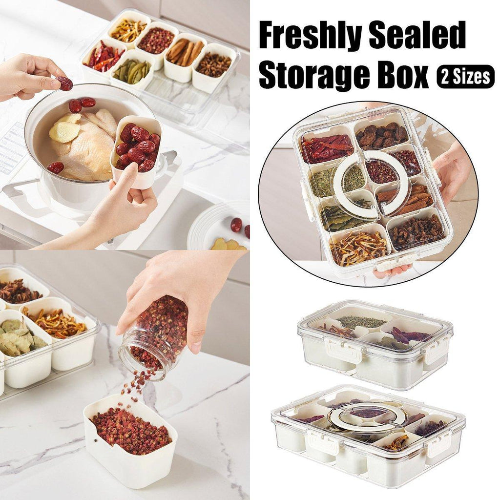 Airtight Spice Storage Box in Two Size Options | StorageOZ