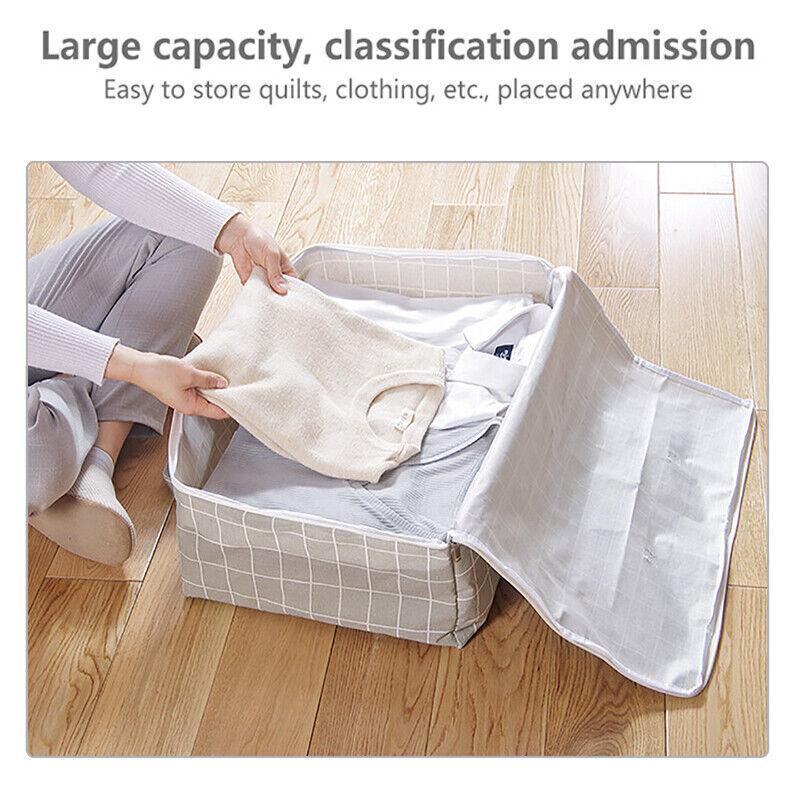 Cotton Linen Quilt Storage Bags Four Sizes | StorageOZ