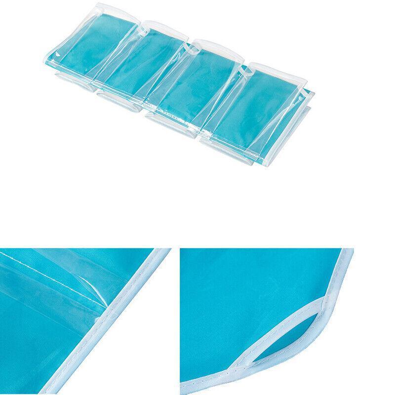 16 Pocket Clear Hanging Organiser Five Colours | StorageOZ