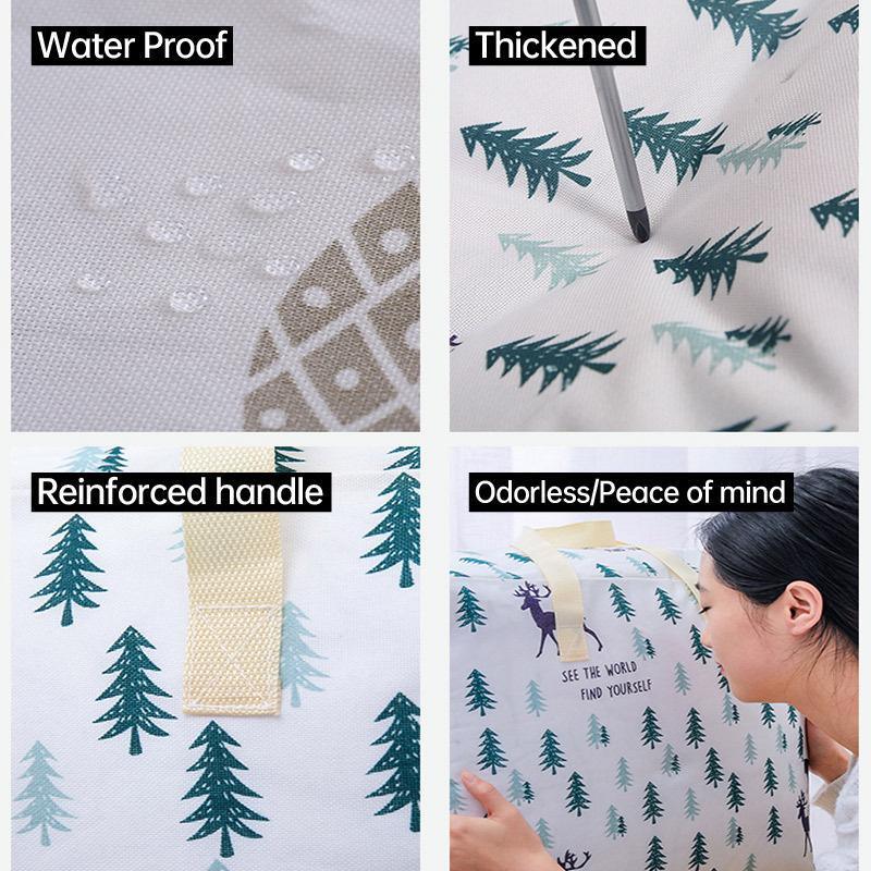 Waterproof Quilt Storage Bag Three Prints | StorageOZ