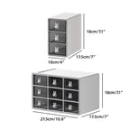 Rabbit Desktop Organiser 3 or 9 Grid Sizes | StorageOZ