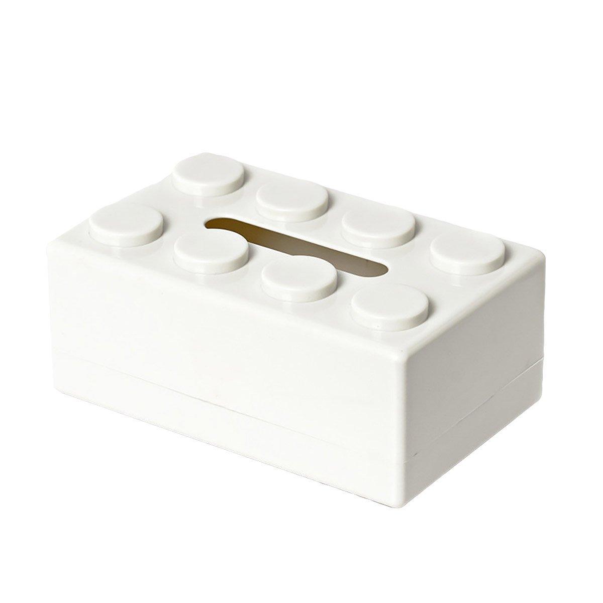Building Block Tissue Box in Five Colours | StorageOZ