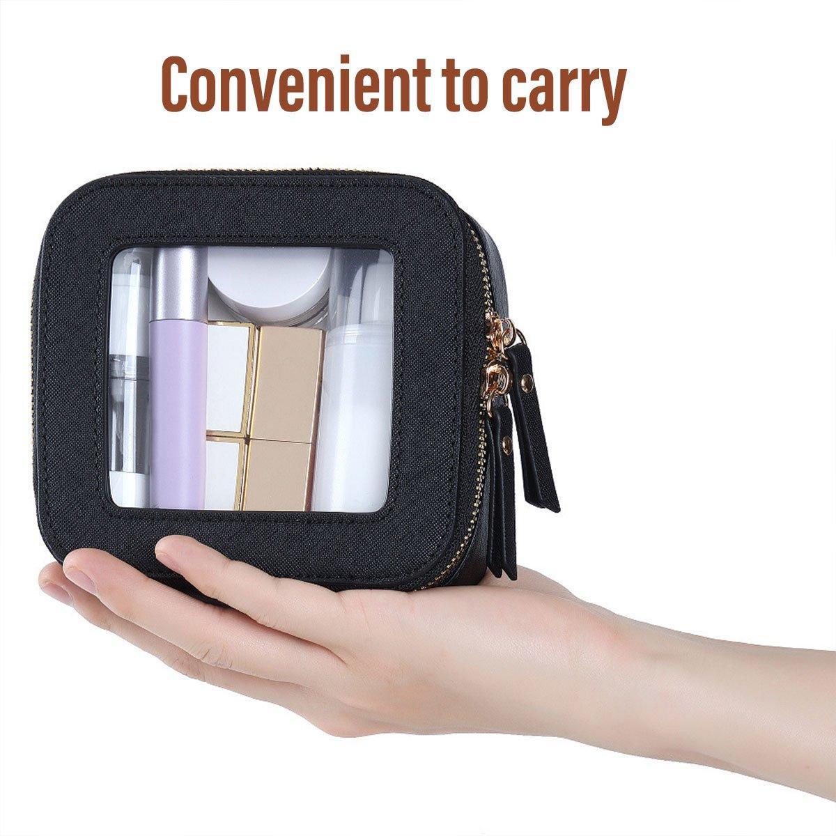 Clear Front Cosmetic Bag in Three Colours | StorageOZ