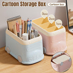 Bus Cartoon Desktop Pen Holder Two Colours | StorageOZ