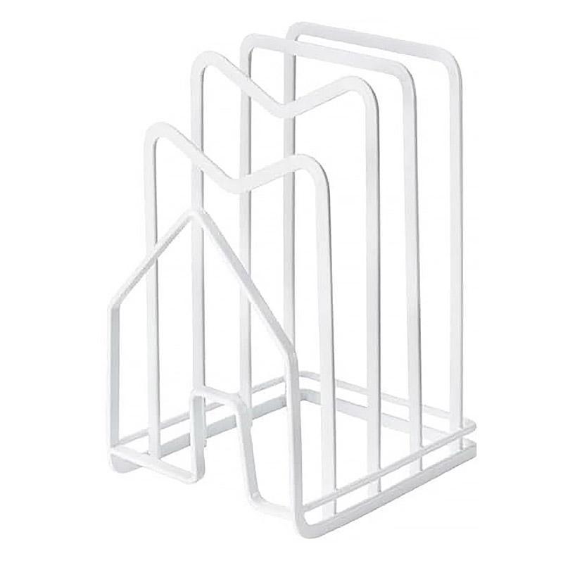 Pot Lid Chopping Board Rack in Two Colours | StorageOZ