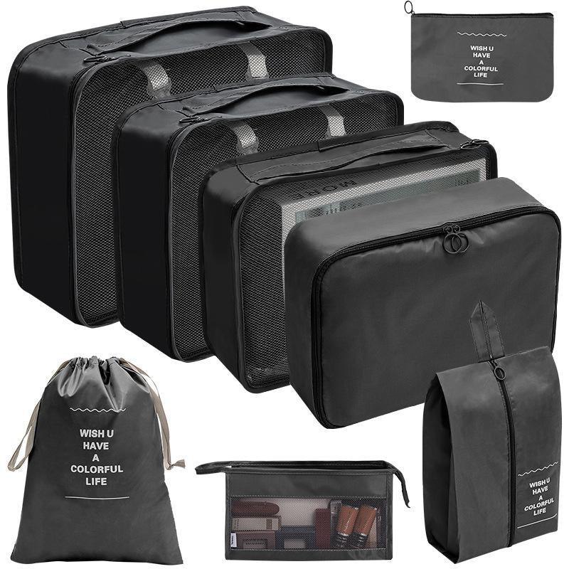 8 Pcs Waterproof Packing Cubes Six Colours | StorageOZ