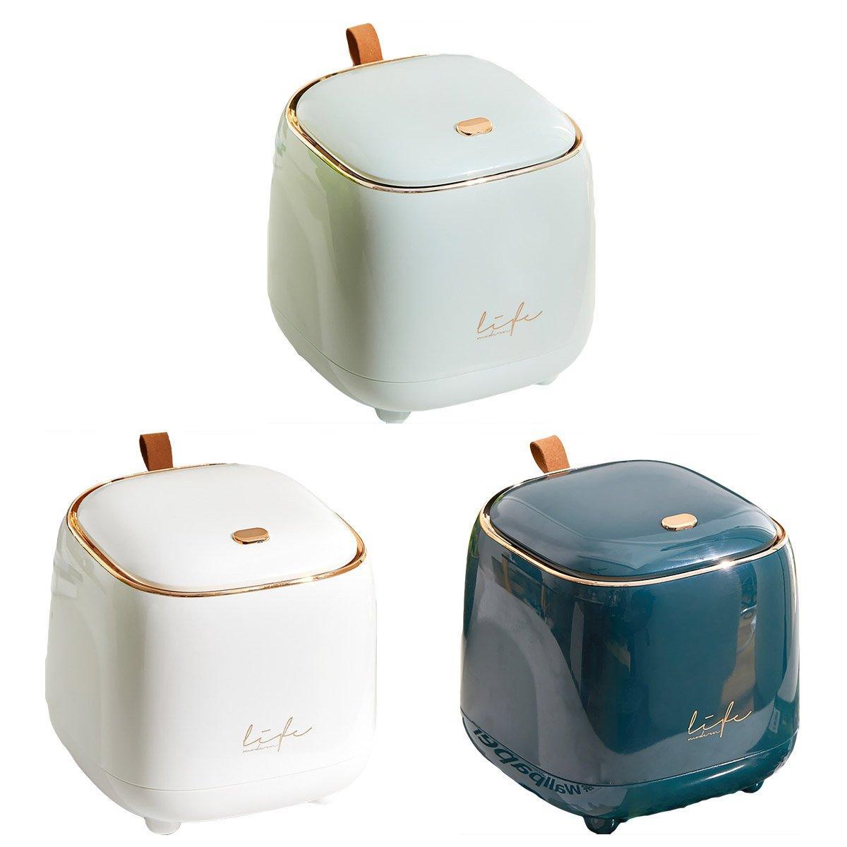 Compact Desktop Waste Bin in Three Colours | StorageOZ