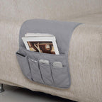 5 Pocket Sofa Armrest Caddy Four Colours | StorageOZ