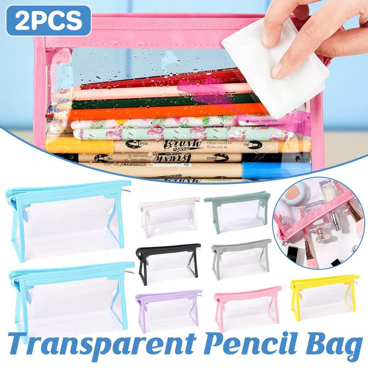 2 Pcs Pen Cases Several Colours Organiser | StorageOZ