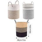 Cotton Rope Storage Basket Three Colourways | StorageOZ