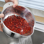 304 Rice Washing Basin Kitchen Organiser | StorageOZ