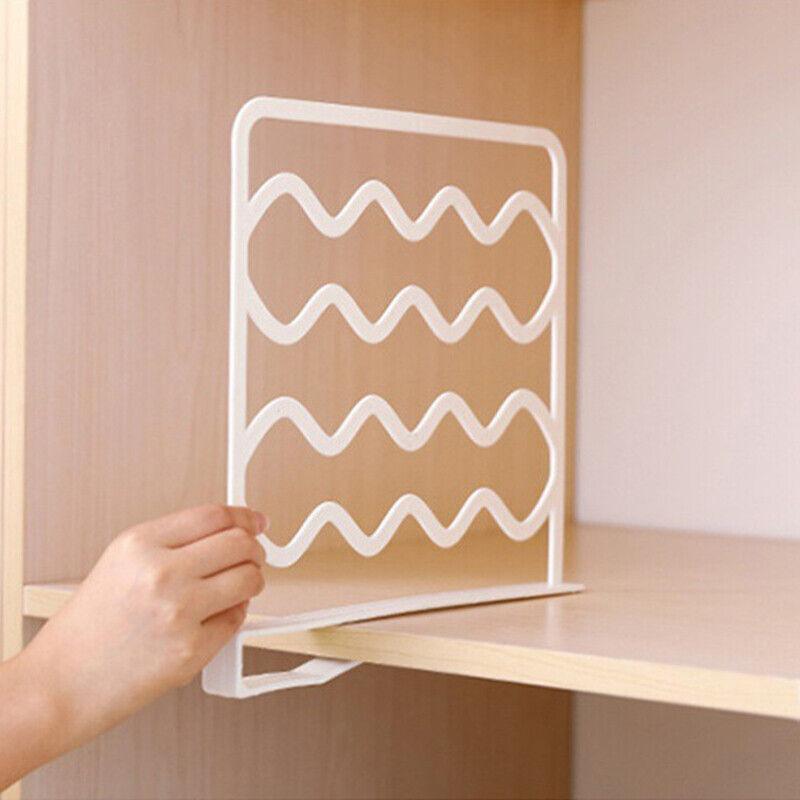 4 Pcs Clip On Closet Shelf Dividers Pack | StorageOZ