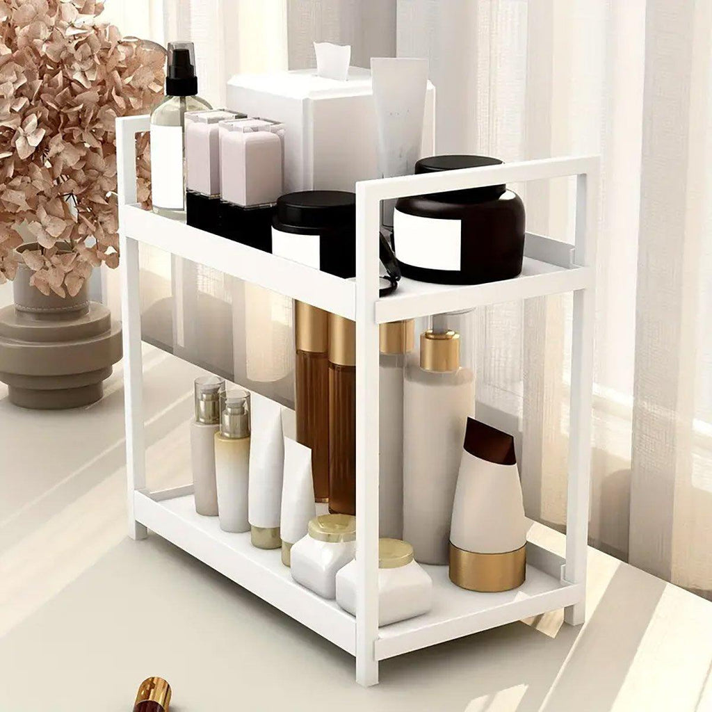 Two Tier Skincare Storage Rack Two Colours | StorageOZ