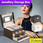 Two Drawer Velvet Jewellery Box Two Colours | StorageOZ