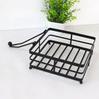 Black Paper Holder Kitchen Storage Organiser | StorageOZ