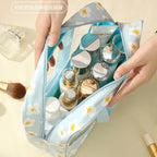 3 Pcs Printed PVC Makeup Bags Four Colours | StorageOZ