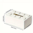 Building Block Tissue Box in Five Colours | StorageOZ