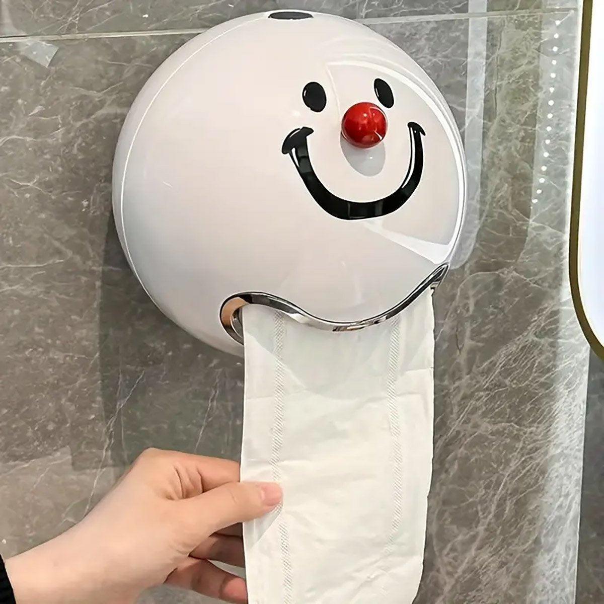 Smiley Wall Mount Paper Towel Box Holder | StorageOZ