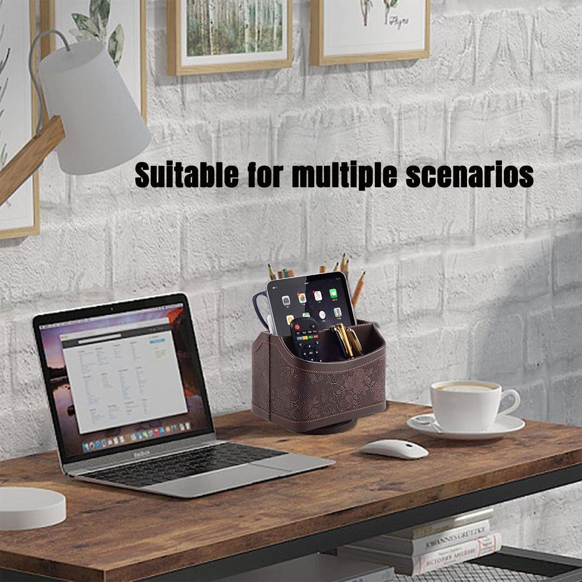 Rotating Desk Remote and Pen Storage Box | StorageOZ