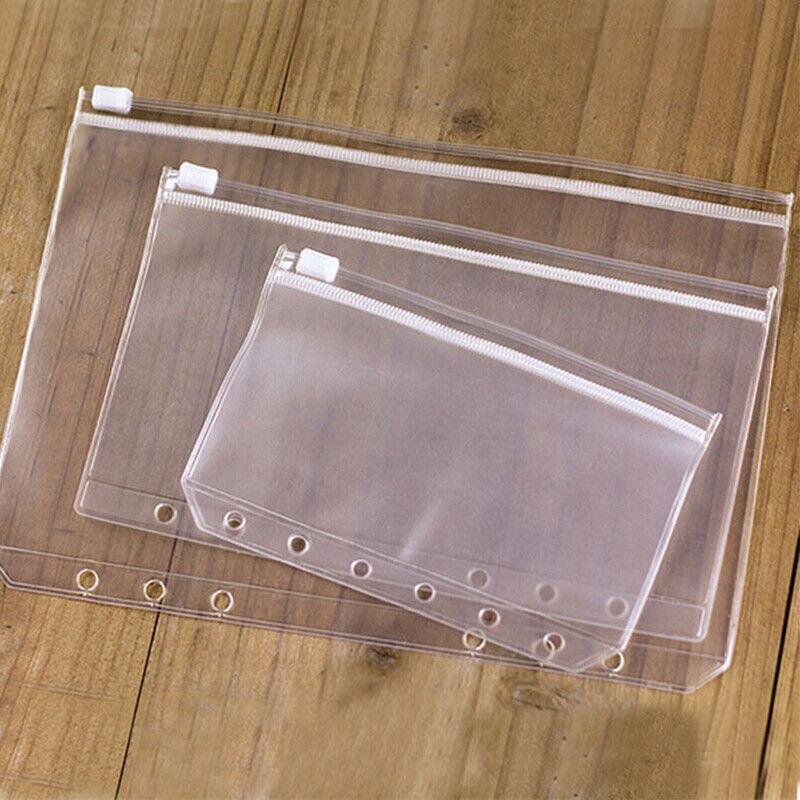 12 Pcs Binder Pockets in Three Paper Sizes | StorageOZ