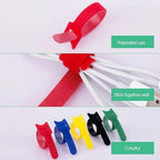 100 Pcs Reusable Cable Ties Two Colour Packs | StorageOZ