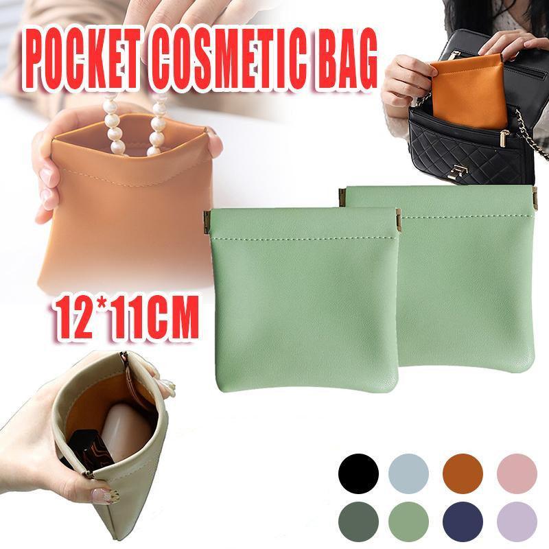 Squeeze Shut Pocket Makeup Bag Eight Colours | StorageOZ