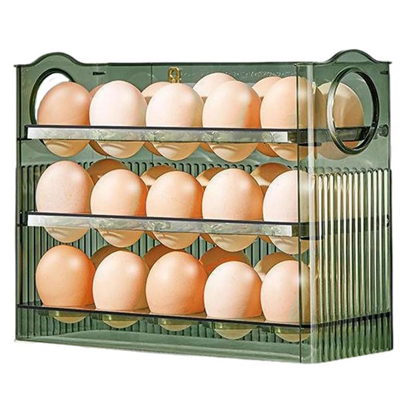 Egg Storage Boxes Two Colours Organiser Set | StorageOZ