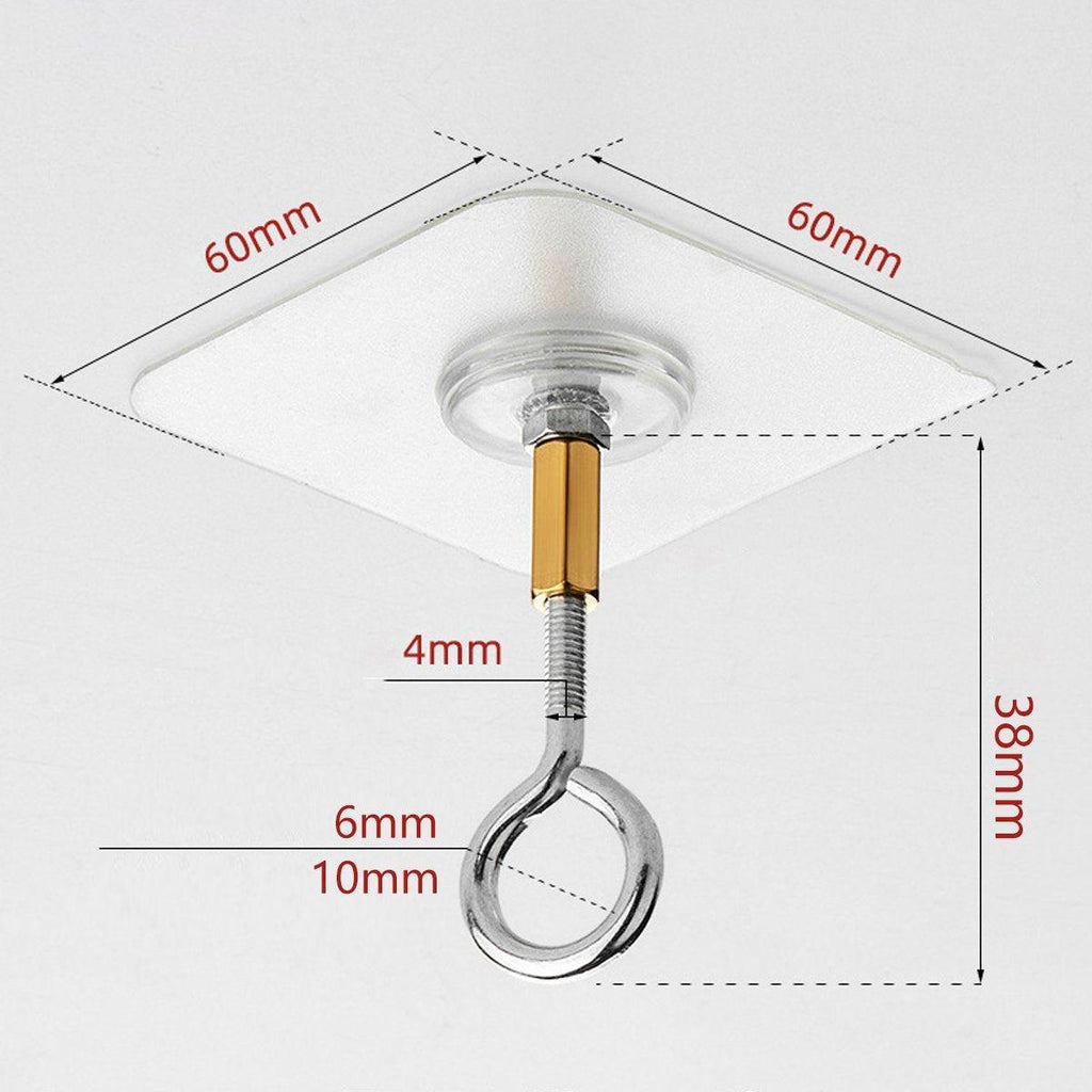 12 Pcs Stainless Steel Adhesive Wall Hooks | StorageOZ