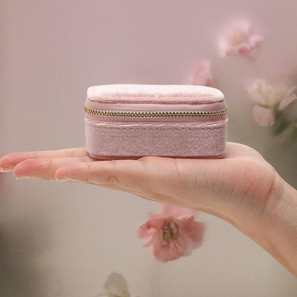Mini Velvet Jewellery Box in Six Colours | StorageOZ