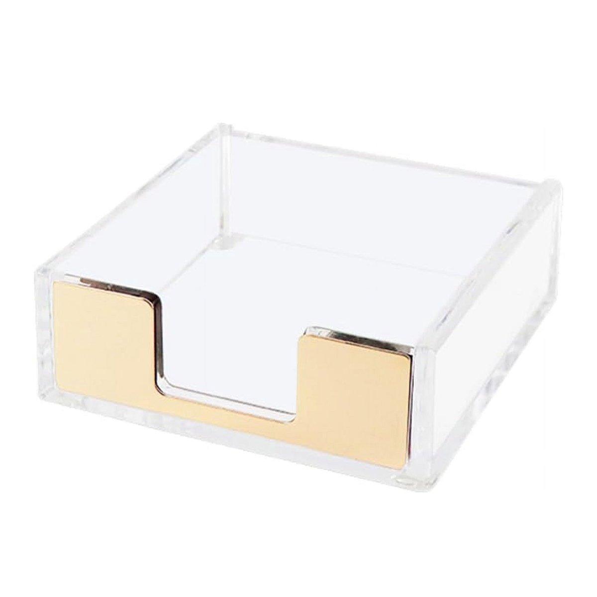 Sticky Note Desktop Box in Six Finishes Set | StorageOZ