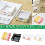 Sticky Note Desktop Box in Six Finishes Set | StorageOZ