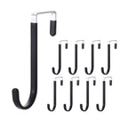 10 Pcs Over Door Hanger Hooks Two Colours | StorageOZ