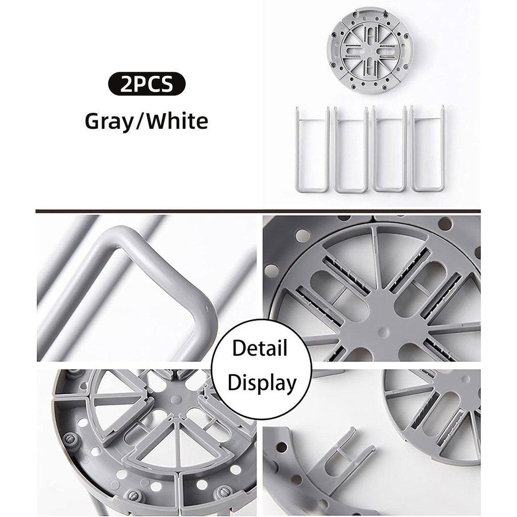 2 Pcs Retractable Bowl Drain Racks Two Colours | StorageOZ