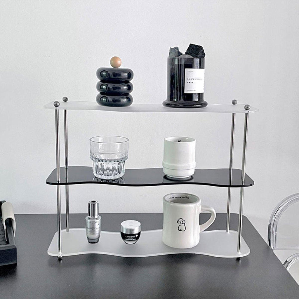 Two Tier Acrylic Display Stand Three Styles | StorageOZ