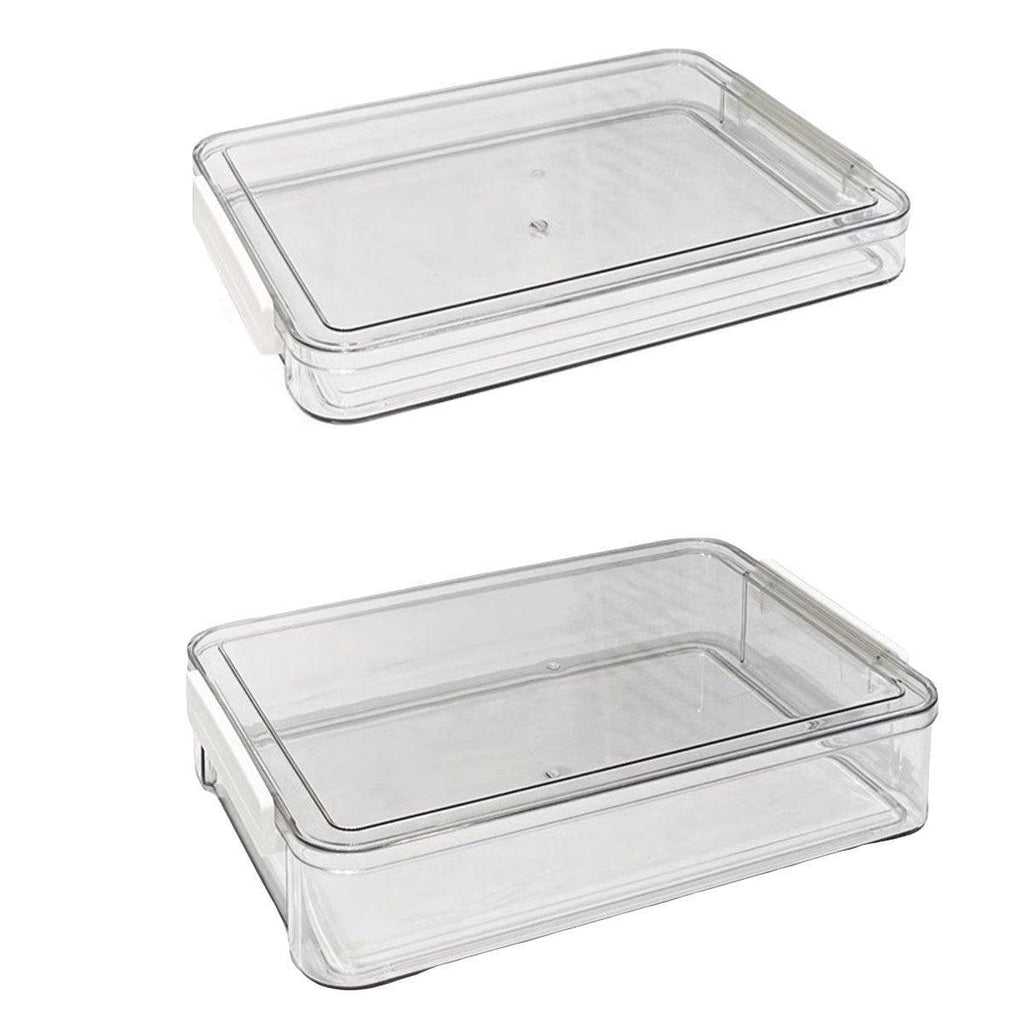 A4 Transparent File Storage Box Two Sizes | StorageOZ