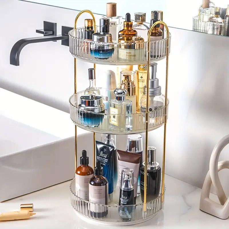 Rotating Cosmetic Organiser in Three Colours | StorageOZ