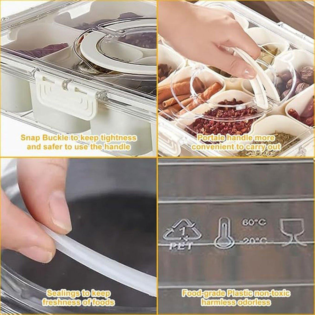 Airtight Spice Storage Box in Two Size Options | StorageOZ