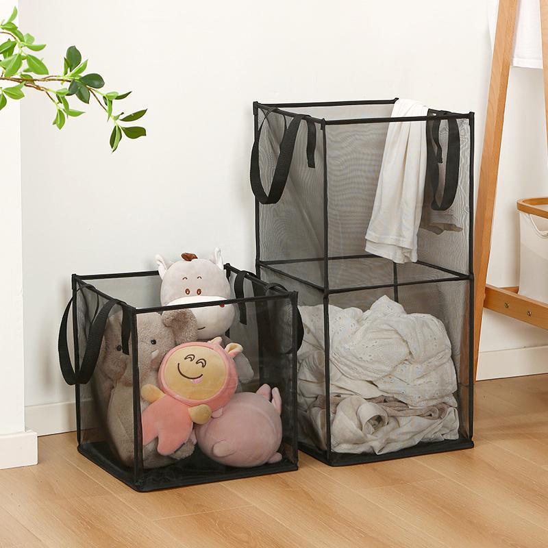 Mesh Laundry Hamper Single or Double Style | StorageOZ