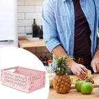 4 Pcs Stackable Storage Baskets Two Colours | StorageOZ