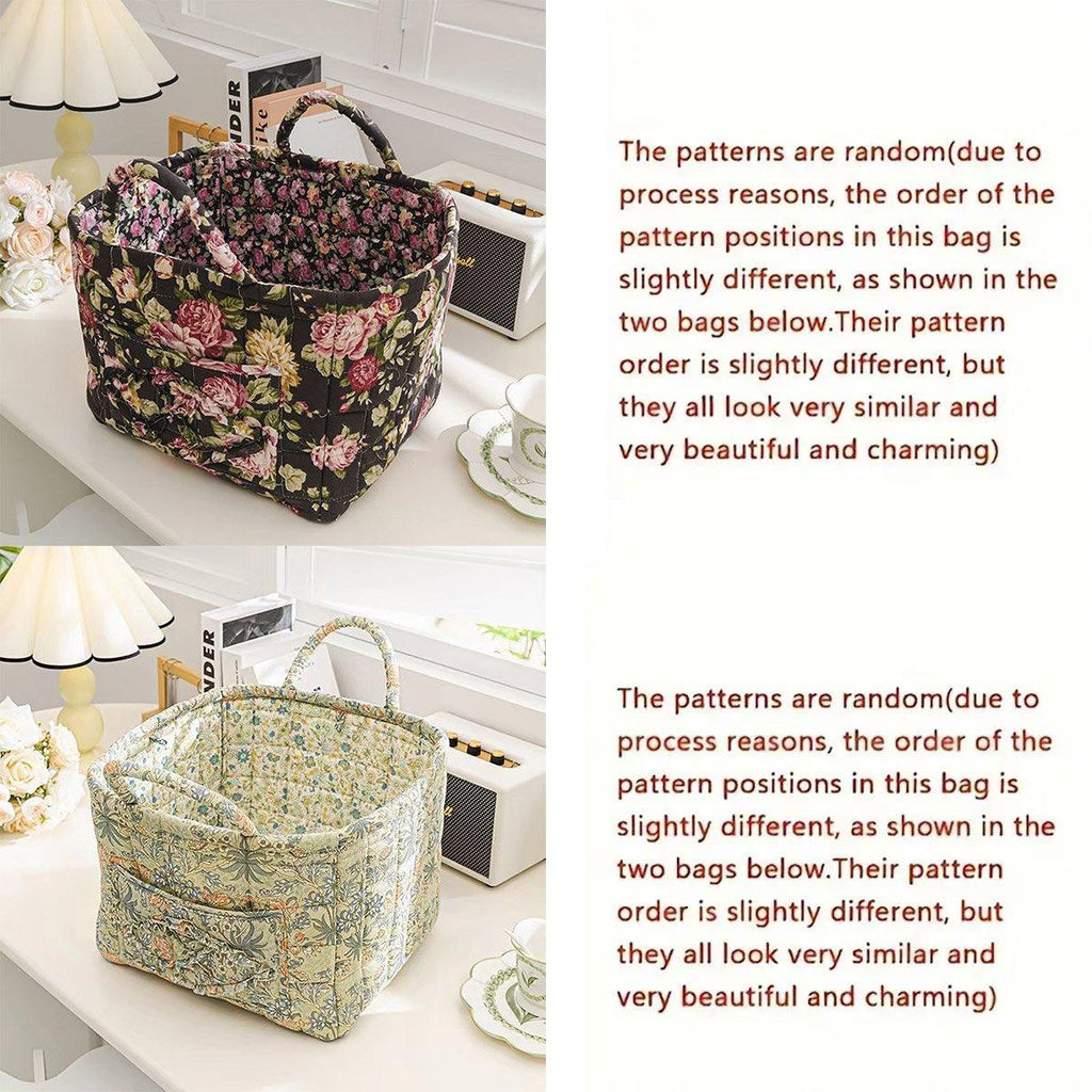 Floral Fabric Storage Basket in Six Prints | StorageOZ