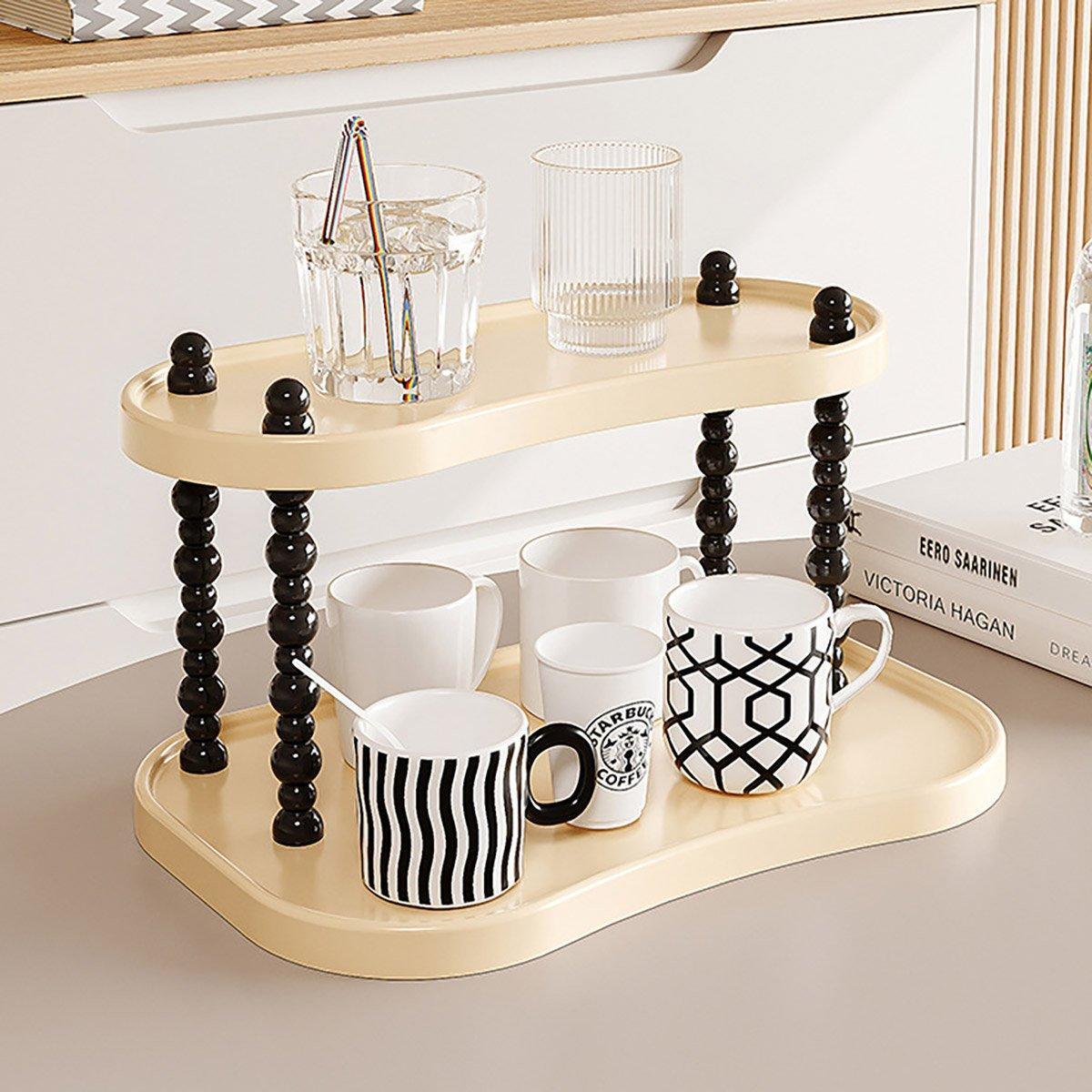 Mug Display Rack Two or Three Layer Options | StorageOZ