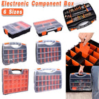 Compartment Plastic Parts Box in Six Sizes | StorageOZ