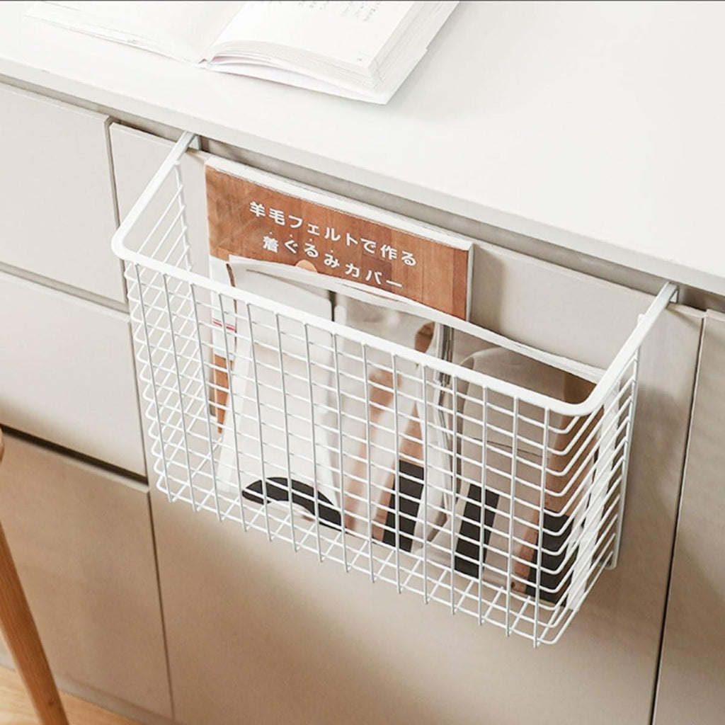3 Pcs White Hanging Under Shelf Basket Set | StorageOZ
