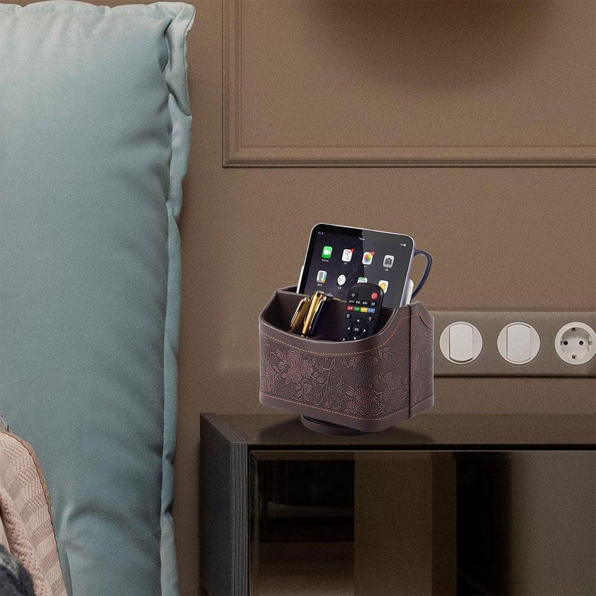 Rotating Desk Remote and Pen Storage Box | StorageOZ