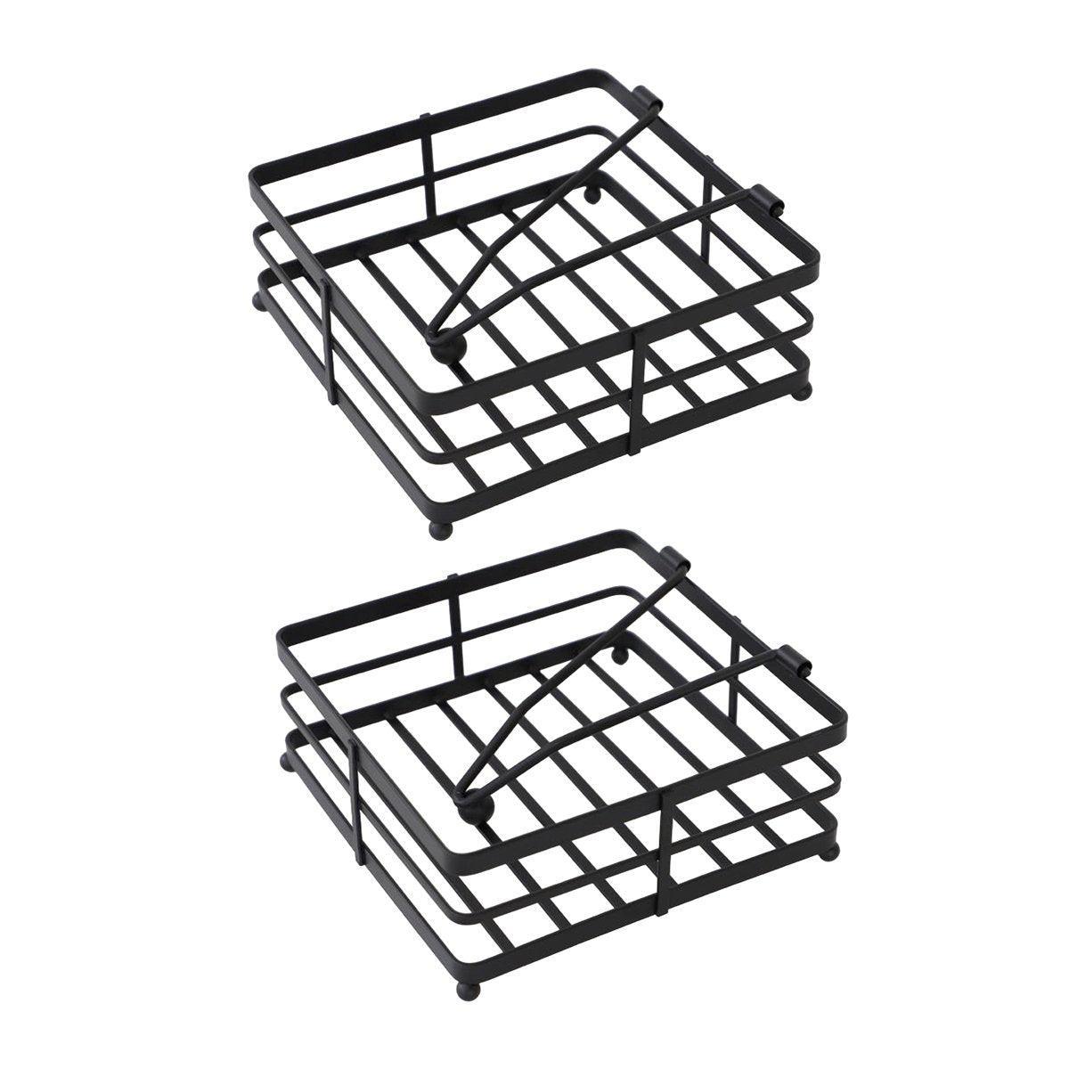 Black Paper Holder Kitchen Storage Organiser | StorageOZ